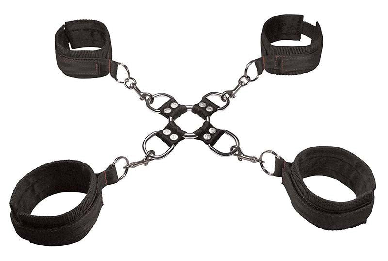 Sportsheets Hog Tie and Cuff Set Cuffs and Restraints