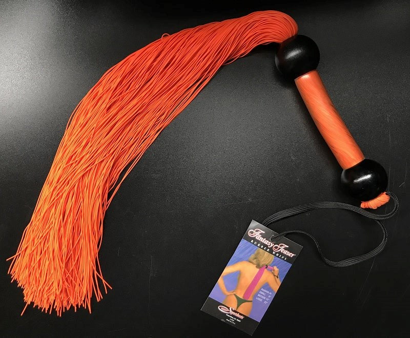 Sportsheets Large Rubber Whip Orange Whips And Crops