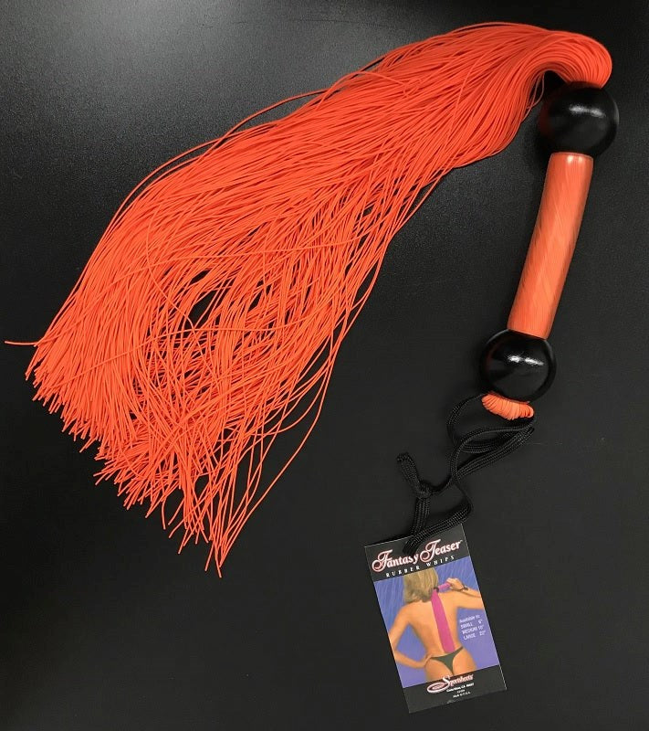 Sportsheets Large Rubber Whip Orange Whips And Crops