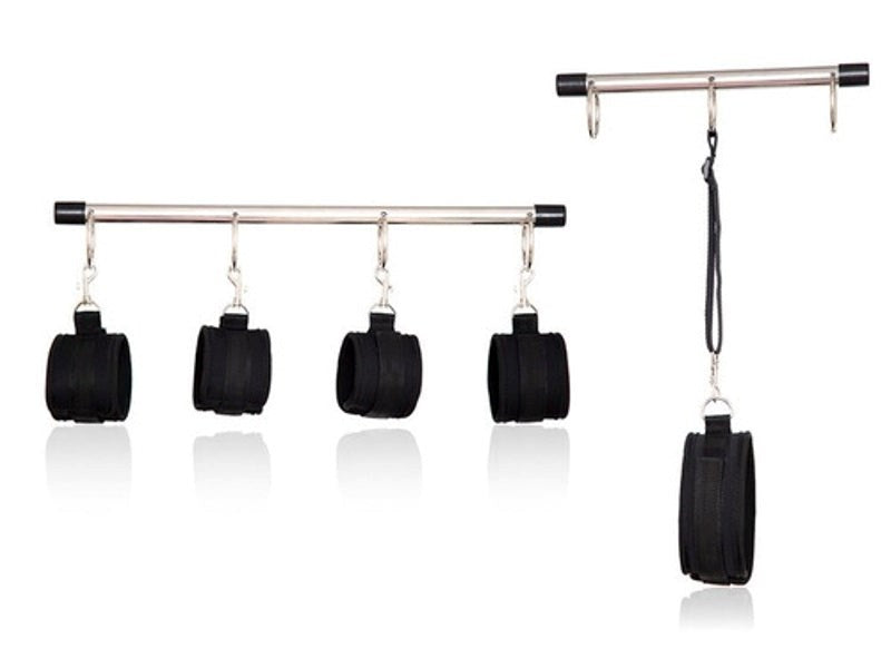 Spread 'em Bar and Cuff Set Spreaders and Hangers