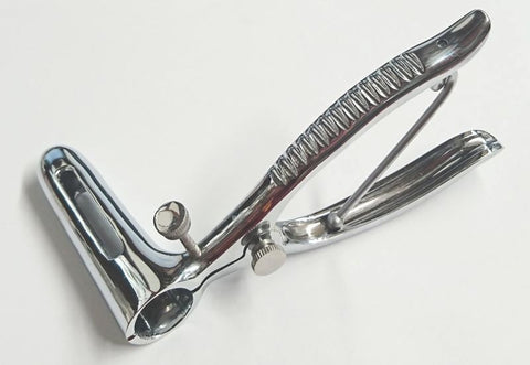 Spring Loaded Sims Rectal Speculum - Steel Sex Toys