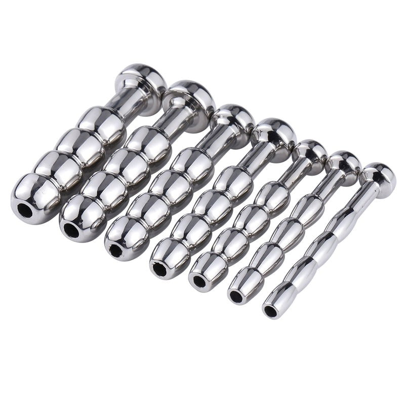 Steel 4 Balls Urethral Catheter Penis Plugs