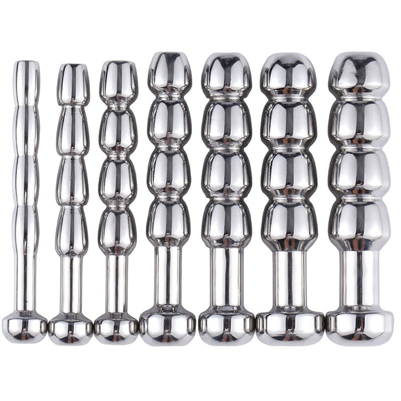 Steel 4 Balls Urethral Catheter Penis Plugs