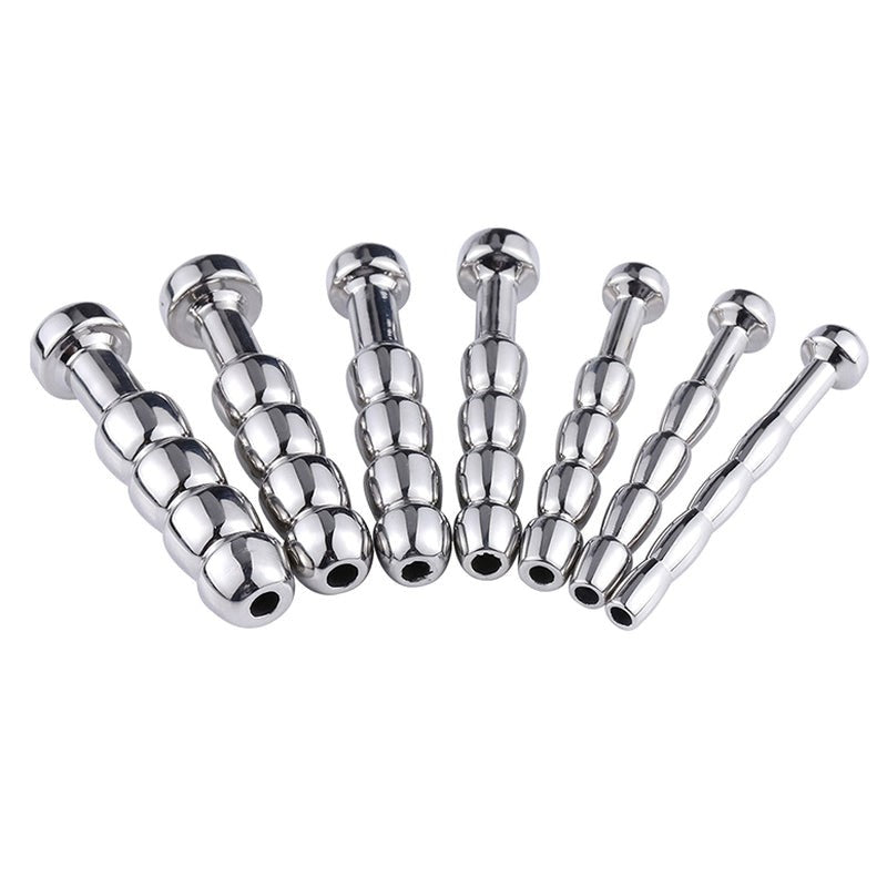 Steel 4 Balls Urethral Catheter Penis Plugs