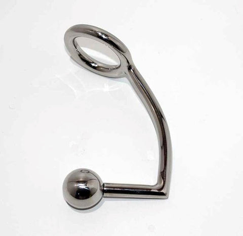 Steel Cock Ring Anal Intruder - Spreaders and Hangers