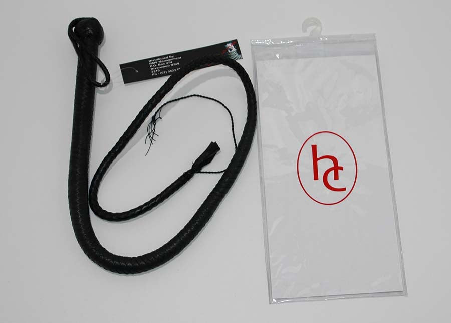 Stockmans Leather Whip 120cm Whips And Crops