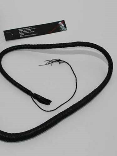 Stockmans Leather Whip 120cm Whips And Crops