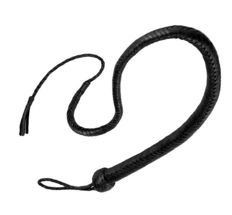 Stockmans Leather Whip 90cm Whips And Crops