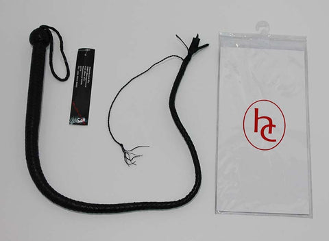 Stockmans Leather Whip 90cm - Whips And Crops
