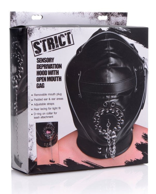 XR Brands' Extreme Open Mouth Restraint - Elevate Your Bondage Experience - Masks And Blindfolds