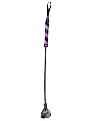 Striped PVC Bondage Crop - Whips And Crops