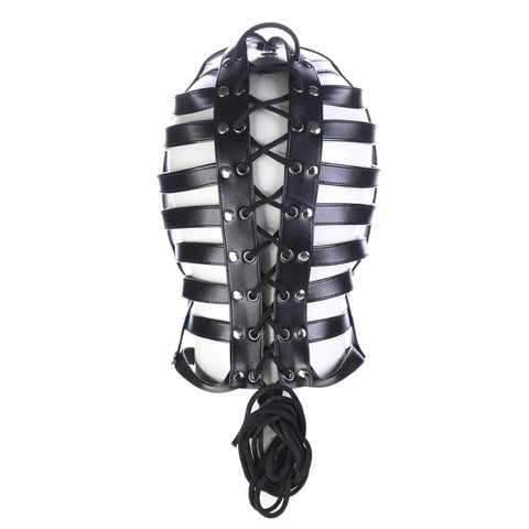 Stripes Hood - Bondage Hoods