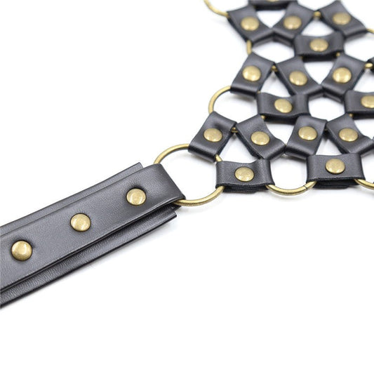 Studded G-String Bondage Thong - Her Fetish
