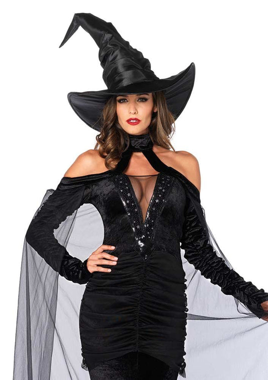 Bewitching Elegance - Leg Avenue's Sultry Sorceress Costume Fancy Dress Ups