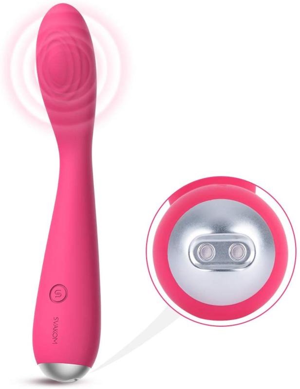 Svakom Iris Clitoral and G-Spot Silicone Vibrator Waterproof Vibrators