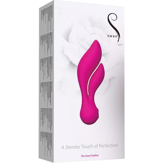 Swan The Feather - Dual Motor Bliss for G-Spot and Clitoral Ecstasy - Rabbit Vibrators