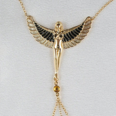 Sylvie Monthule Breast Necklace The Breath Of Isis Gold - Nipple and Clit Clamps