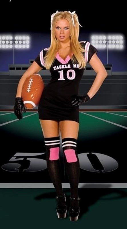 Dream Girl Lingerie - Sporty Touchdown Dress - Fancy Dress Ups
