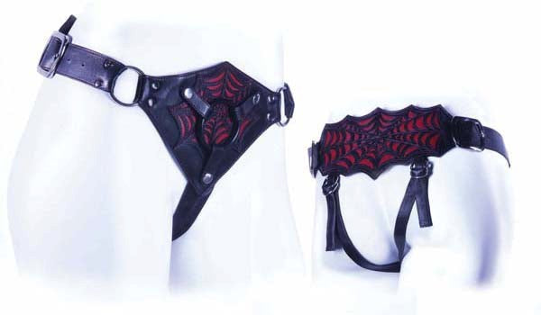 Tantus Black Widow Harness Strap On Sextoys