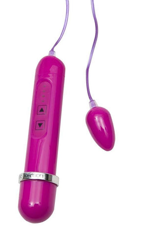 Doc Johnson Tear Drop Bullet Vibrator and Controller - Personal Massagers
