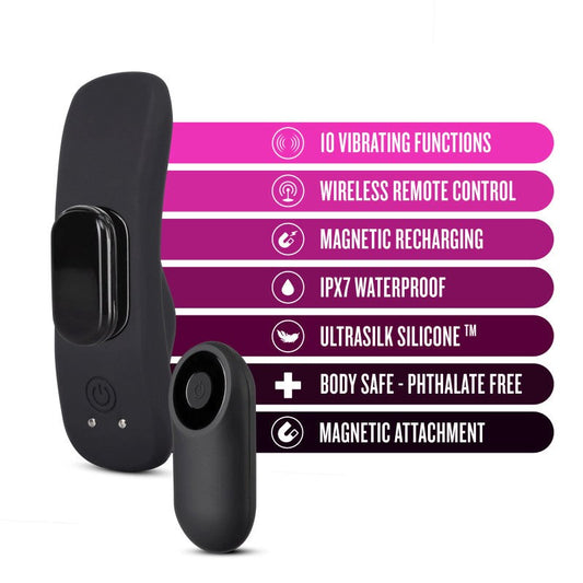 Temptasia Remote-Controlled Panty Vibrator - Discreet Thrills Await - Remote Control Vibrators