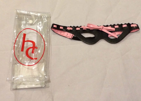 Temptations Direct Leather Mask with Stylish Lace - Fancy Dress Ups