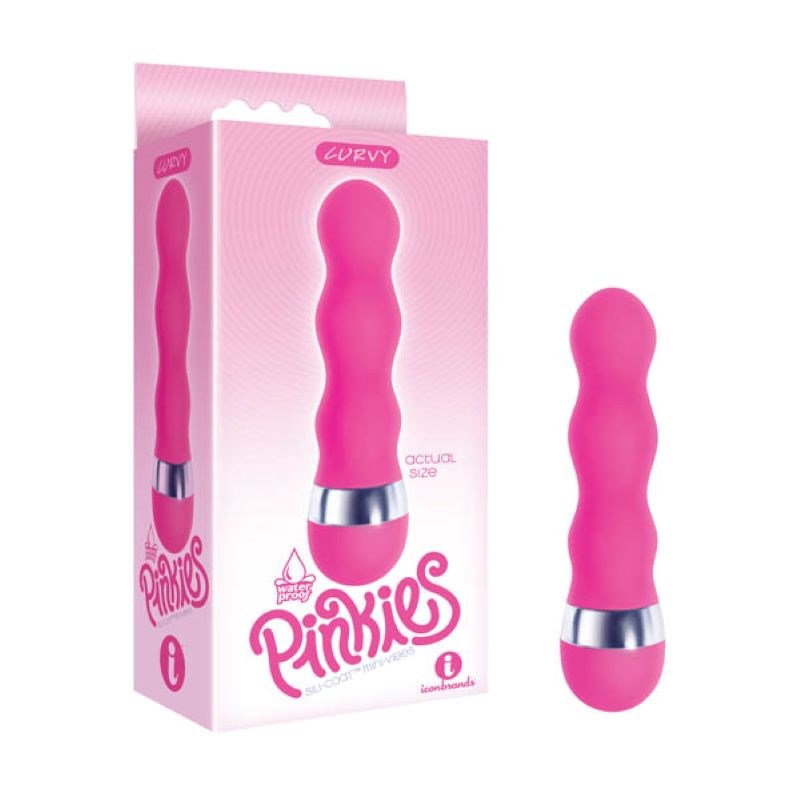 The 9's Pinkies - Curvy G-Spot Vibrators