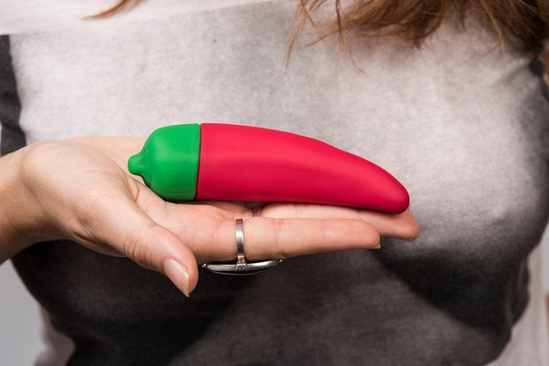 The Chilli Pepper Emojibator Waterproof Vibrators