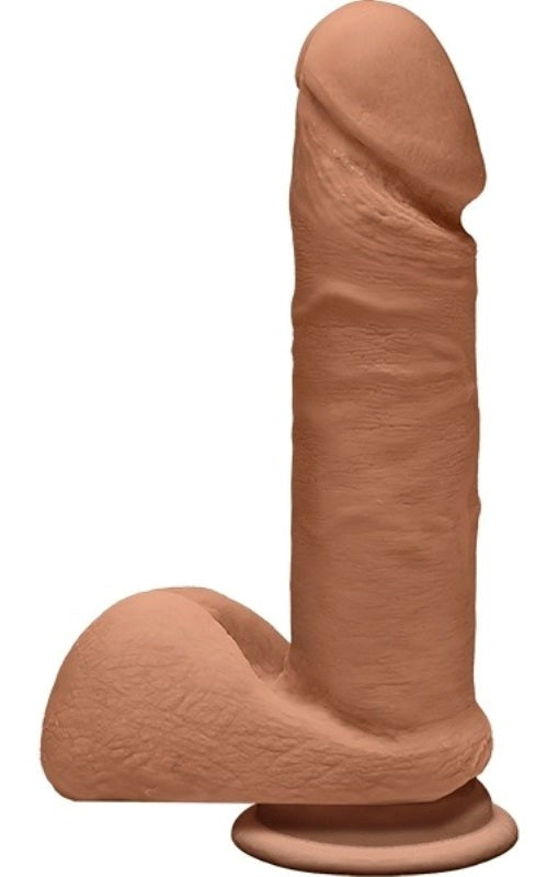 The D Perfect D 7 Inch Caramel Realistic Dildos