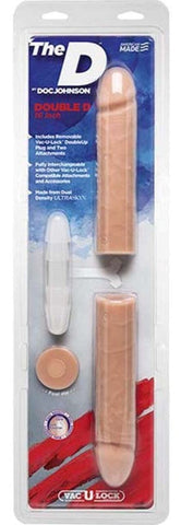 The D The Double D 16 Inch Vanilla - Realistic Dildos