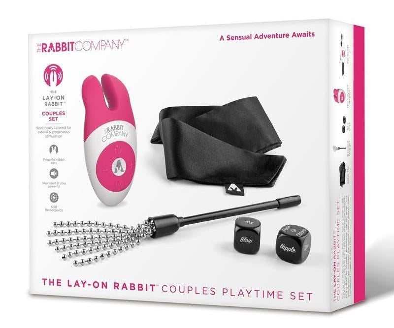 The Lay-On Rabbit Couples Playtime Set Sex Kits