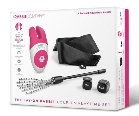 The Lay-On Rabbit Couples Playtime Set - Sex Kits