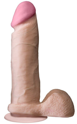 The Realistic Cock UR3 8 Inch - Flesh - Realistic Dildos