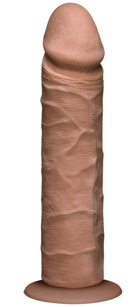 The UR3 8 inch Realistic Cock Brown Realistic Dildos