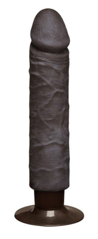 The Realistic Cock UR3 Vibrating 8 in. Black - Realistic Dildos