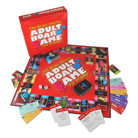 The Really Cheeky - Hilarious Adult-Themed Board Game - Sex Games, Coupons and Tricks