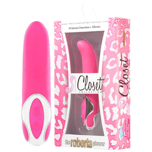 The Roberta Pleaser - Luxurious Silicone Massager for Women - G-Spot Vibrators