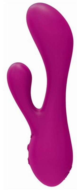 The Swan Hug with Squeeze Control Pink Rabbit Vibrators