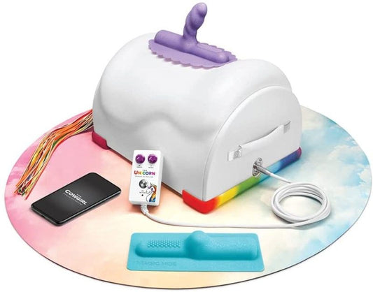 The Unicorn Premium Sex Machine - Remote Control Vibrators