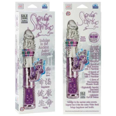 The White Stork Vibrator - Rabbit Vibrators