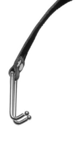 Thin Bondage Collar with Nose Hook - Collars and Leads