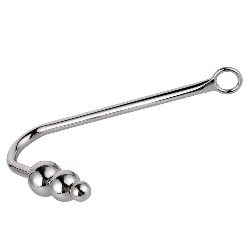 Three Ball Steel Anal Hook Spreaders and Hangers