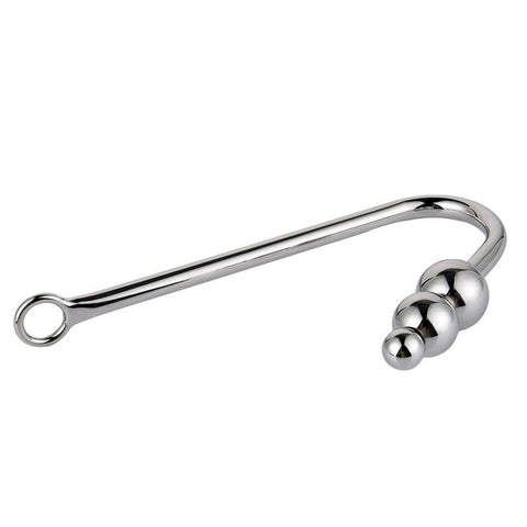 Three Ball Steel Anal Hook - Spreaders and Hangers