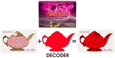 Three Wishes Card Game - Sex Games, Coupons and Tricks
