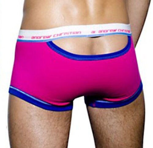 Tighty Whitie Punked Cresent Boxer Fuchsia Mens Briefs And Boxers