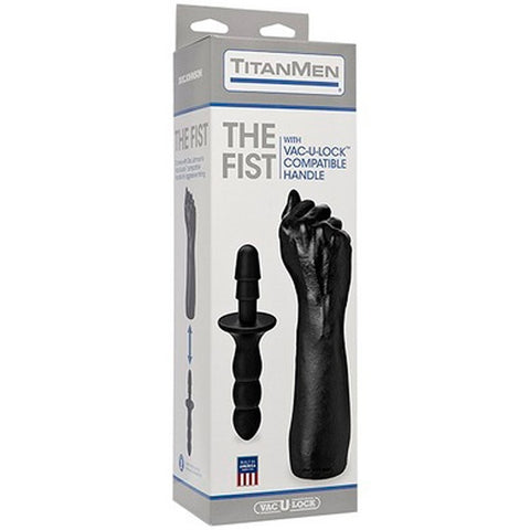TitanMen The Fist W/Vac-U-Lock Handle - Non-Realistic Dildos