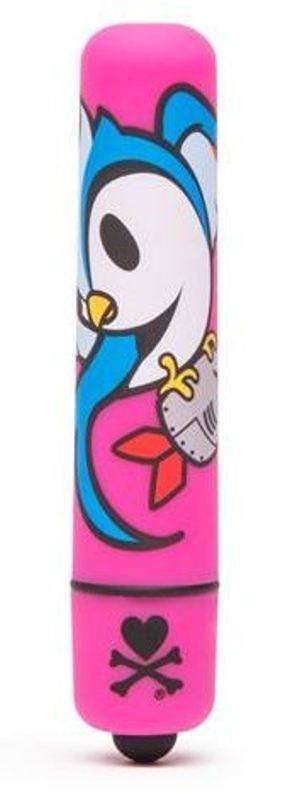 tokidoki Single Speed Mini Bullet Vibrator Pink Bomb Bird Personal Massagers