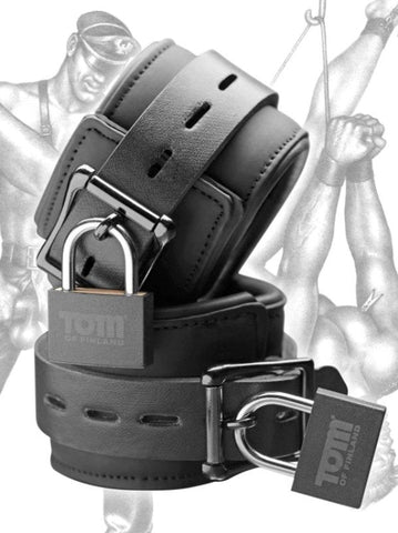 Tom of Finland Neoprene Wrist Cuffs - Cuffs and Restraints