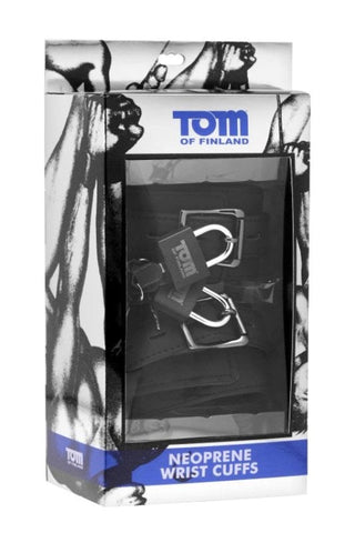 Tom of Finland Neoprene Wrist Cuffs - Cuffs and Restraints