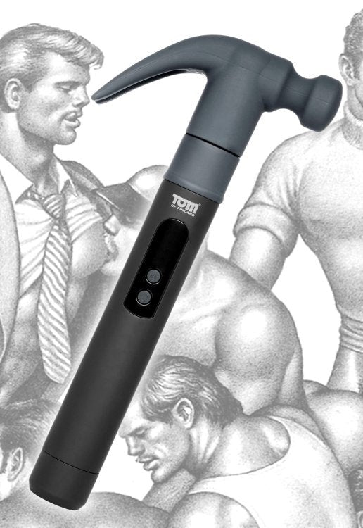 Tom of Finland Night Stick and Hammer 2 Interchangeable Heads Non-Realistic Dildos